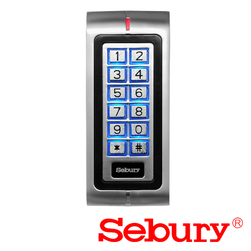 Controler stand-alone cu tastatura si cititor card, carcasa antivandal - SEBURY SEB-K2 [2]