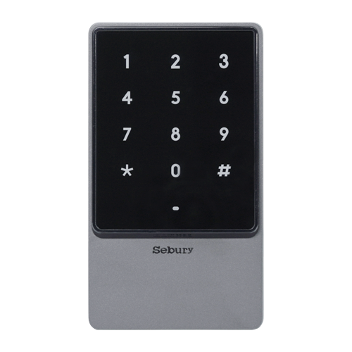Controler stand-alone cu tastatura touch si cititor card EM 125kHz + Mifare 13.56MHz, carcasa antivandal - SEBURY SEB-sTouch2 [3]