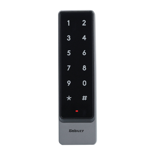 Controler stand-alone cu tastatura touch si cititor card EM 125kHz + Mifare 13.56MHz, carcasa antivandal - SEBURY SEB-sTouch2s [3]