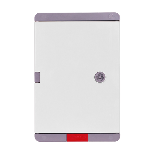 Cutie distributie IP67 din ABS gri, usa mata, placa metalica, 200x300x130 mm PD203013 [6]