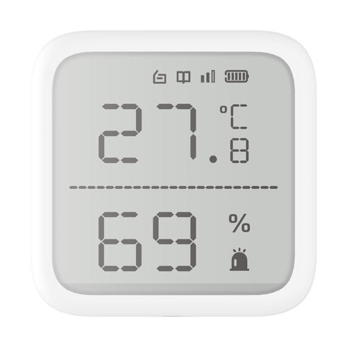 Detector de temperatura si umiditate wireless pentru AX PRO - HIKVISION DS-PDTPH-E-WE [5]