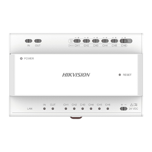 Distribuitor Video/Audio 2 fire pentru 6 posturi - HIKVISION DS-KAD706Y [6]