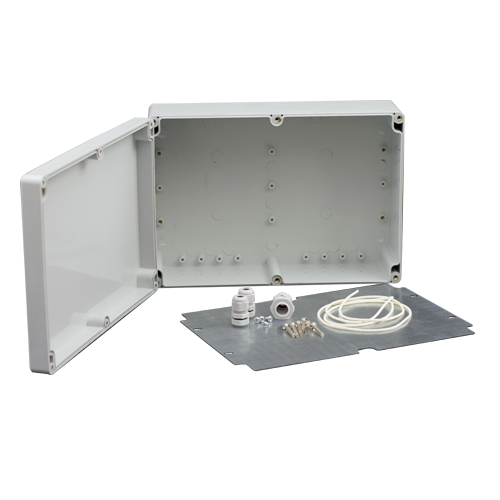 Doza exterior cu contraplaca metalica pentru montaj echipamente AWO604 [4]