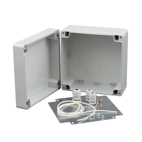 Doza exterior cu placa metalica montaj echipamente AWO603 [4]