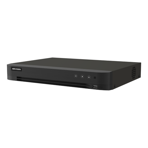DVR AcuSense 4 ch., 4K + 4 ch. IP 4K, Audio bidirectional, Alarma, 1U - HIKVISION iDS-7204HTHI-M1-XT(4A+4/1ALM) [2]