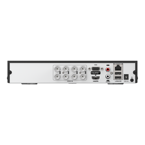 DVR AcuSense 8 ch., 5MP + 4 ch. IP 8MP, Audio bidirectional, 1U - HIKVISION iDS-7208HUHI-M1-T [8]