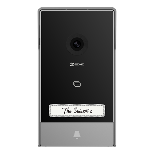 Kit interfon video inteligent EZVIZ, rezolutie 2k, monitor TFT 7 inch, instalare pe 2 fire, RFID, comenzi poarta/usa, SDcard, Wi-Fi, IR CS-HP7-2k [8]
