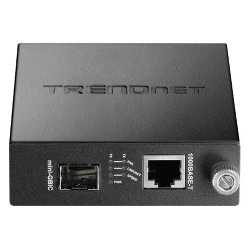 Media Convertor Gigabit - SFP fibra optica (pt TFC-1600) - TRENDnet TFC-1000MGA [2]