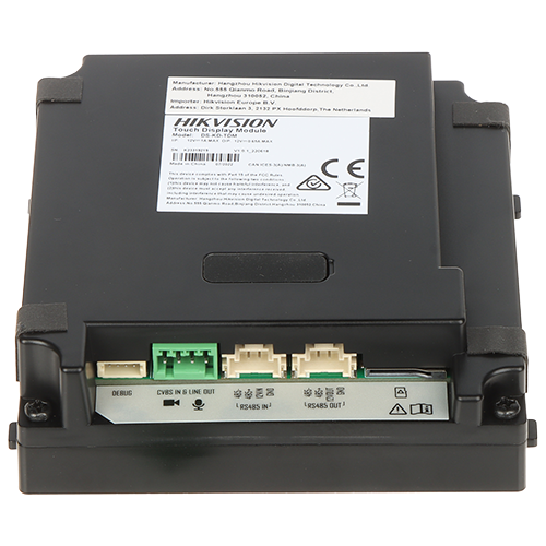 Modul afisaj IPS touch screen, 4 inch, pentru Interfon modular - HIKVISION DS-KD-TDM [6]