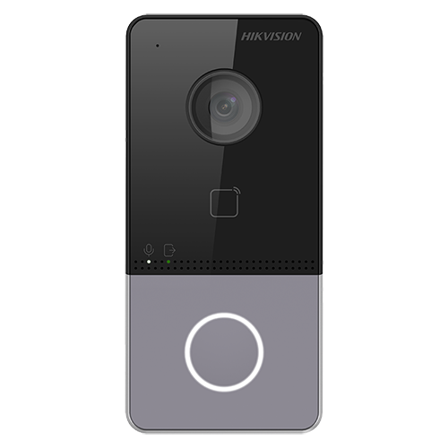 Panou exterior videointerfon TCP/IP, Wi-Fi 2.4GHz, 1 familie, control acces integrat - HIKVISION DS-KV6113-WPE1 [2]