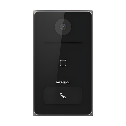 Panou exterior videointerfon TCP/IP, Wi-Fi, 2MP, IR 2.5m, 1 familie, montaj aparent, PoE - HIKVISION DS-KV6133-WME1-Aparent [4]