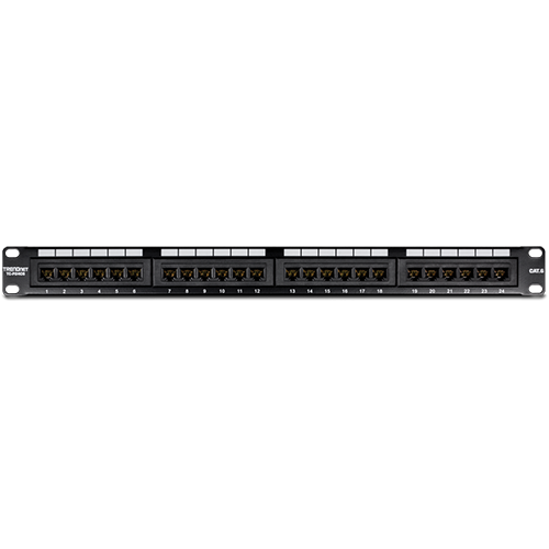 Patch Panel 24 porturi RJ45 UTP, Cat6 - TRENDnet TC-P24C6 [3]