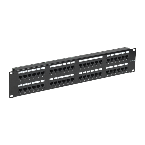 Patch Panel 2U, UTP cat5e, 48 porturi RJ45 - ASYTECH Networking ASY-PP-UTP5E-48 [2]