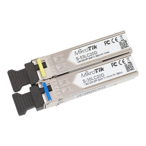 Pereche de module SFP, S-35LC20D + S-53LC20D - Mikrotik S-3553LC20D [2]