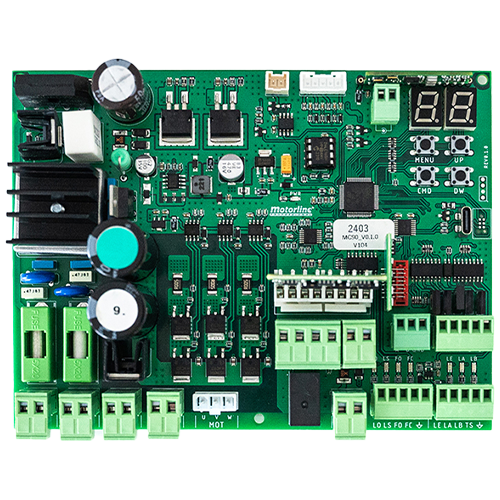 Placa electronica pentru barierele cu motor fara perii, TURBO - MOTORLINE MC90BL-BR-TURBO [4]