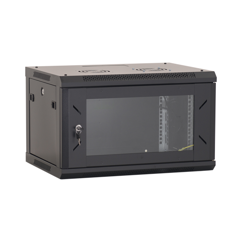 Rack perete 4U 19'' 600x600, capacitate incarcare 80 Kg, negru - ASYTECH Networking ASY-4U-6060W [5]