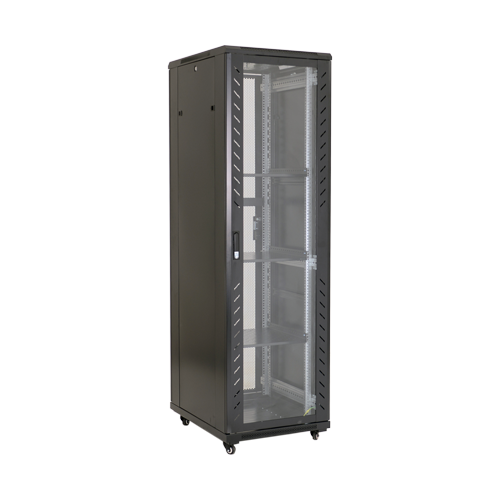Rack podea 42U 19' 800x1000, capacitate incarcare 800 Kg, negru - ASYTECH Networking ASY-42U-8010S [5]