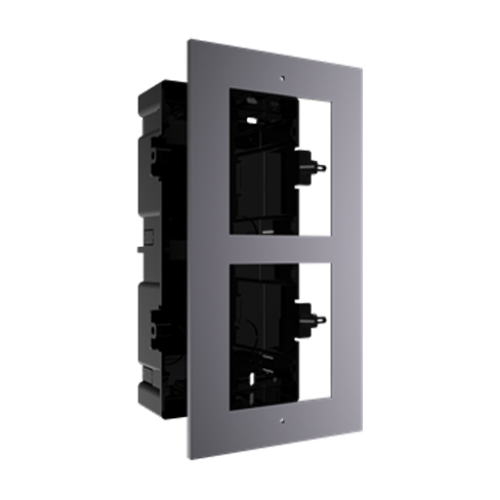 Rama montaj ingropat, 2 module, pentru Interfon modular - HIKVISION DS-KD-ACF2 [4]