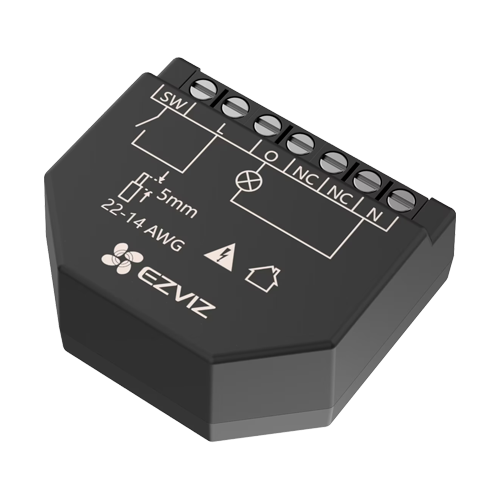 Releu inteligent Wi-Fi pentru aplicatii Smart Home EZVIZ, 1 canal 250Vc.a. max. 16A CS-T35-R100-WM [3]