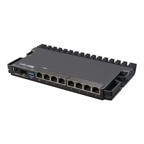 Router 1 x 2.5Gbit, 7 x Gigabit, 1 x SFP+, RouterOS L5 - MikroTik RB5009UG+S+IN [3]