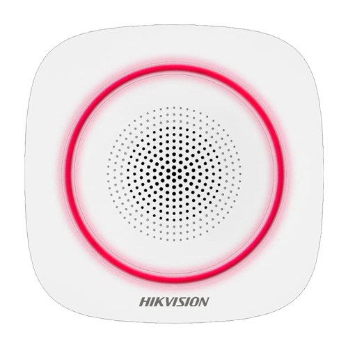 Sirena wireless AX PRO de interior cu led rosu, 868Mhz - HIKVISION DS-PS1-I-WE-R [2]