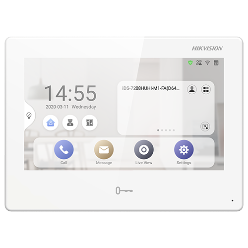 Statie All-in-one TCP/IP Wireless, Touch Screen TFT LCD 10.1-inch - HIKVISION DS-KH9510-WTE1 [3]