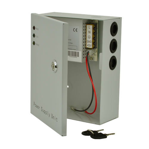 Sursa de alimentare 12V, 3A, back-up in cabinet metalic SDC-12-3B [3]