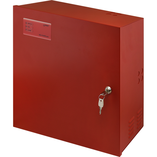 Sursa de alimentare EN 54-4, 27.6V/3.8A, cutie metalica cu loc acumulatori 2x28Ah/12V - PULSAR EN54C-5A28 [6]