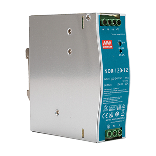 Sursa de alimentare in comutatie, 12V / 10A, sina DIN - MEAN WELL NDR-120-12 [4]