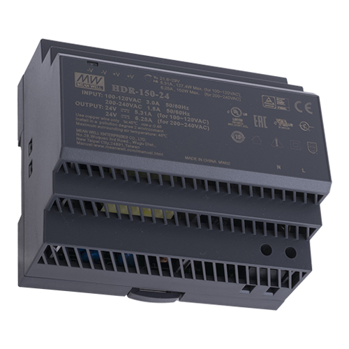 Sursa de alimentare in comutatie, 24V / 6.25A, sina DIN - MEAN WELL HDR-150-24 [3]