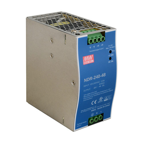 Sursa de alimentare in comutatie, 48V/5A, 240W, sina DIN - MEAN WELL NDR-240-48 [3]