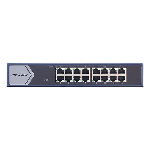 Switch L2, 16 x RJ45 1G, Smart Management - HIKVISION DS-3E1516-EI [7]