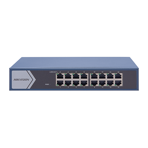 Switch L2, 16 x RJ45 1G, Unmanaged - HIKVISION DS-3E0516-E [4]