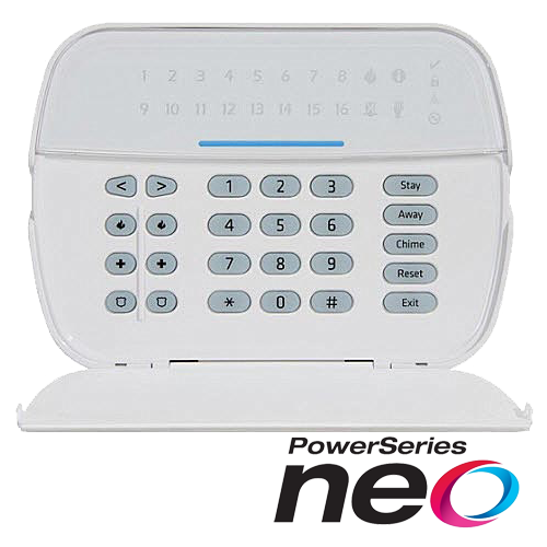 Tastatura LED, cablata, 16 zone, SERIA NEO - DSC HS2LEDE1 [2]