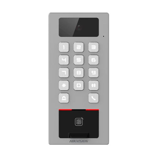 Terminal control acces si Video-interfon, tastatura, card, Bluetooth, Wi-Fi, Alarma - HIKVISION DS-K1T502DBFWX-C [3]