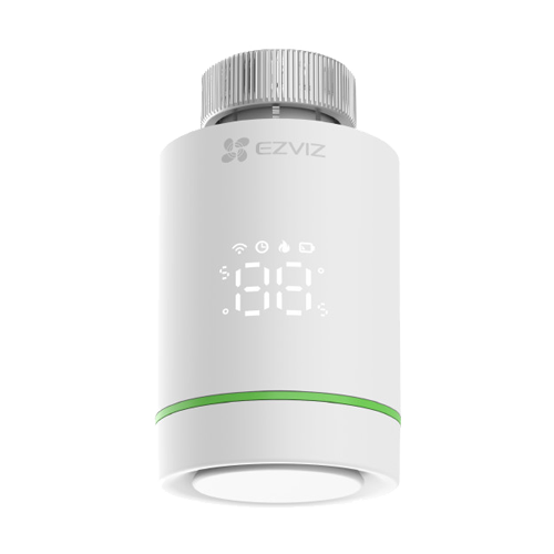 Termostat inteligent EZVIZ, pentru calorifer, afisaj LED, precizie 0.5Â°C, comunicare Wireless ZigBee CS-T55-R100-G [2]