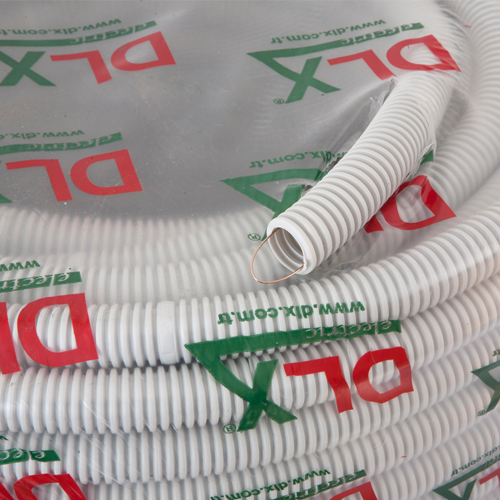 Tub flexibil (copex) D20, Halogen free, ignifug, cu fir tragere, rola 100 metri - DLX CRP-869-20 [2]