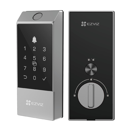Yala inteligenta cu amprenta, multiple metode de deblocare, Wi-Fi, verificare status inchidere - EZVIZ CS-DL04(WBCP,M) [4]