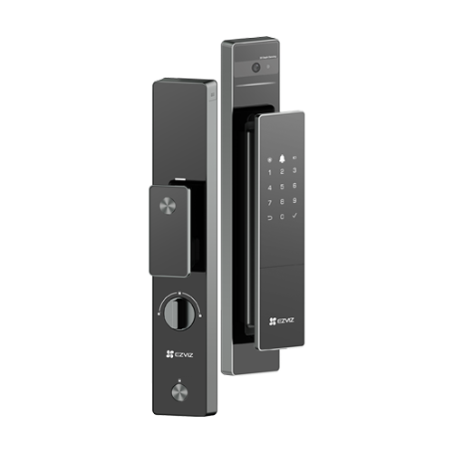 Yala inteligenta cu recunoastere faciala, vizor inteligent si ecran 4', baterie 5000 mAh - EZVIZ CS-DL50FVS(WBP,GR) [5]