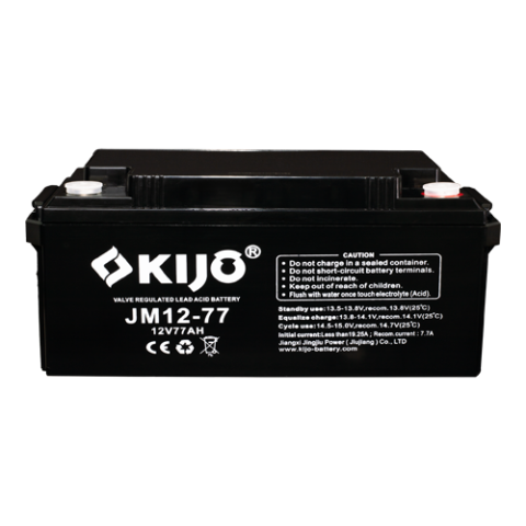 Acumulator Pb-acid AGM Deep Cycle, 12V, 77Ah, conector M8 - KIJO JM12-77 [4]