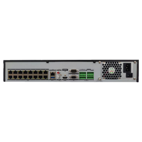 AcuSense - NVR 4K, total 32 canale max. 12MP, 16 porturi PoE, Alarma, 1.5U - HIKVISION DS-7732NXI-K4-16P [3]