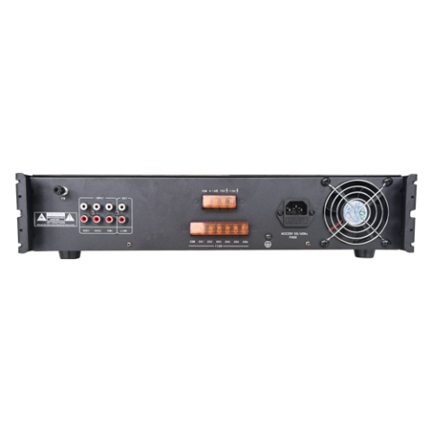 Amplificator Analog, 120W, 6 zone, 2xAUX, EMC IN, 2xMic, Bluetooth, USB, SD Card, MP3 - HIKVISION DS-QAE0A120G1-VB6 [5]