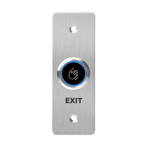 Control acces - Buton de iesire Touchless, montaj ingropat, inox, LED, IP68 CSB-4028SW
