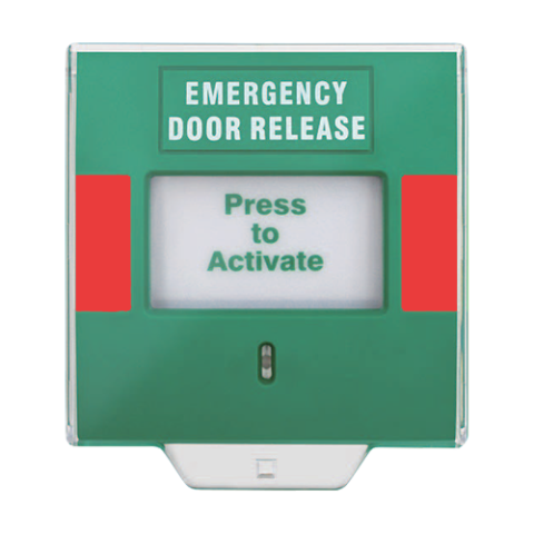 Buton resetabil din plastic pentru iesire de urgenta, LED, buzzer - CSAccess CSB-802 [3]