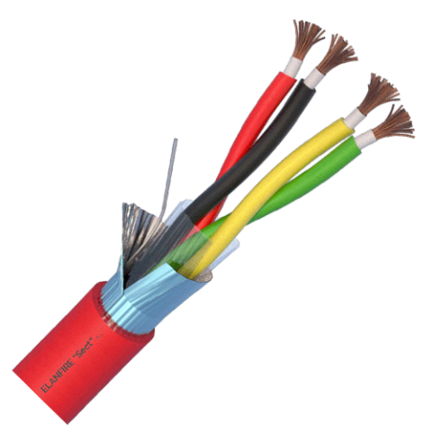 Cabluri INCENDIU - Cablu de incendiu E120 - 2x2x1.0mm, 100m - ELAN ELN120-2x2x1.0