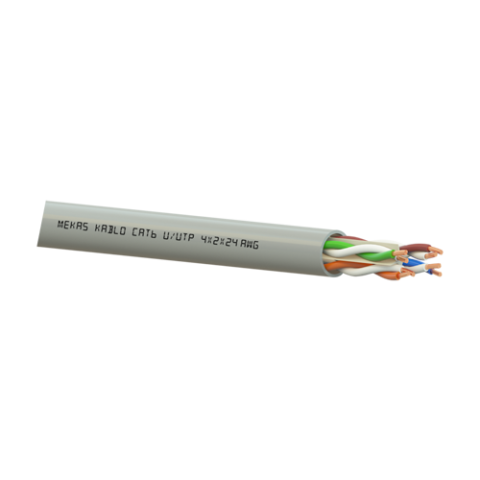 Cablu U/UTP, cat 6, 4x2x23 AWG, Cupru, 305m - Mekas Kablo MEK90-4x2x23-6U [1]