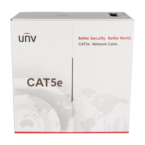 Cablu UTP cat5e 0.45mm, cupru integral, cutie 305 metri, ECA - UNV CAB-LC2100A-E2-ECA-IN [3]