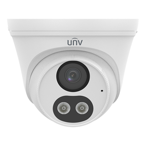 Camere supraveghere analog - Camera AnalogHD ColorHunter, 2MP, lentila 2.8mm, Dual-Light IR/ WL 40m, Mic. - UNV UAC-T142-AF28LM-DL