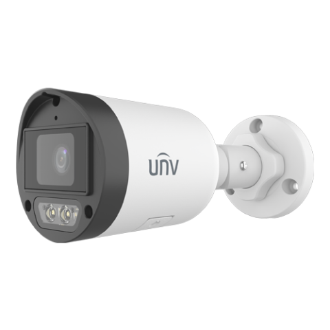 Camera IP 4MP, Dual Light, lentila 2.8mm, IR 30m, WL 30m, Mic, SDCard, PoE, IP67 - UNV IPC2124LB-AF28K-DL2 [5]