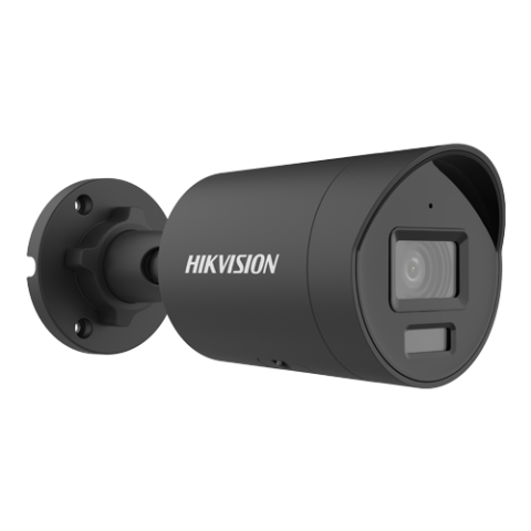 Supraveghere video - Camera IP AcuSense, 8MP, lentila 2.8mm, IR 40m DarkFighter, Mic., Neagra - HIKVISION DS-2CD2086G2H-IU-2.8mm-BLACK